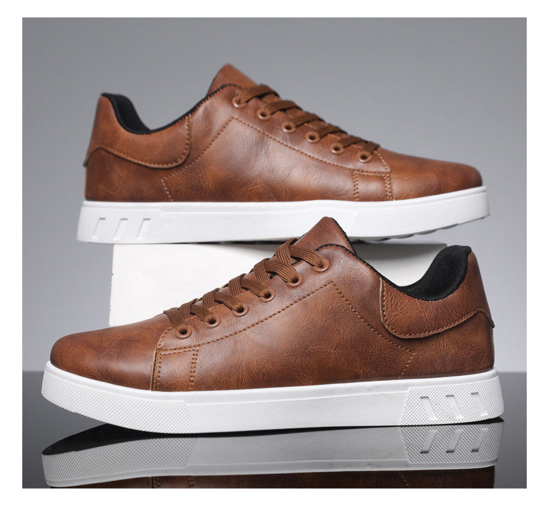 Lace-up Flat Shoes Men's Shoes
