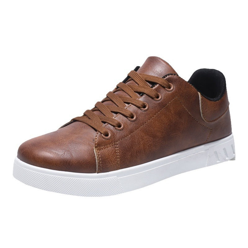Lace-up Flat Shoes Men's Shoes