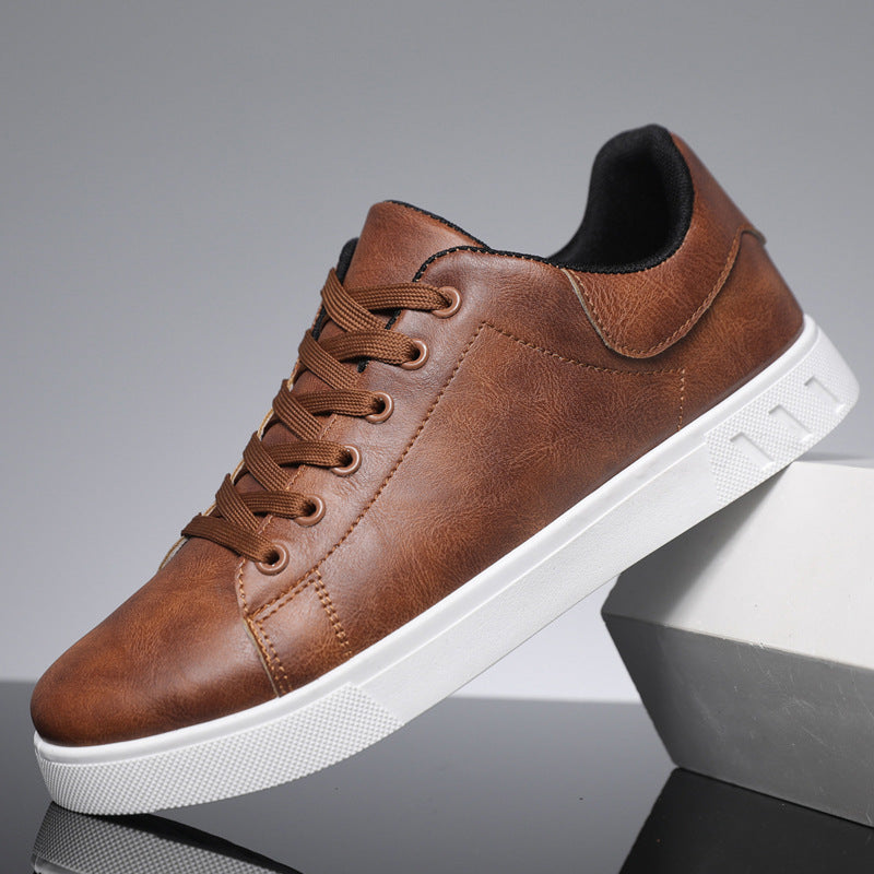Lace-up Flat Shoes Men's Shoes