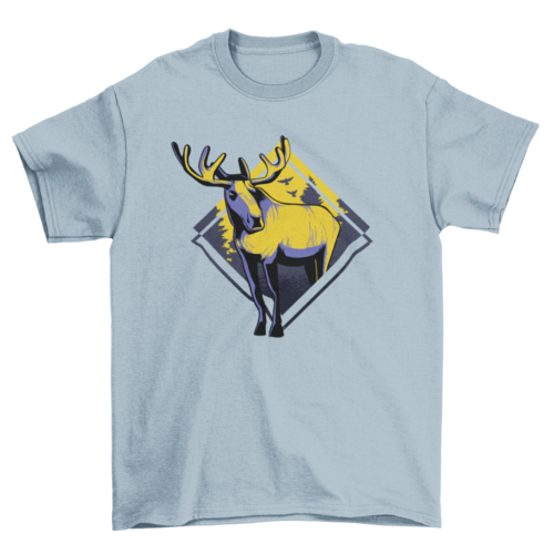 Standing Moose Tshirt