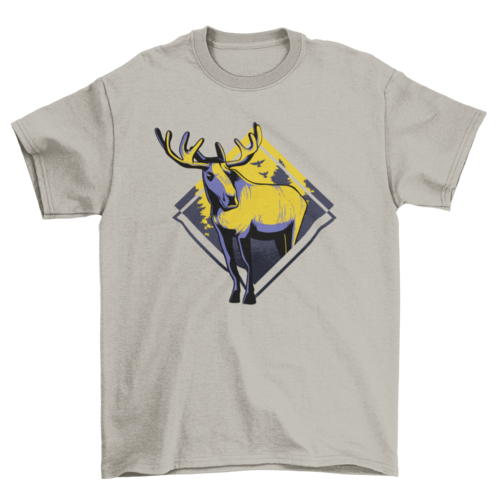 Standing Moose Tshirt