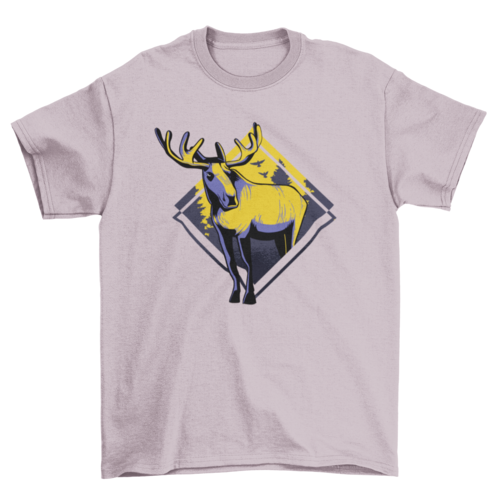 Standing Moose Tshirt