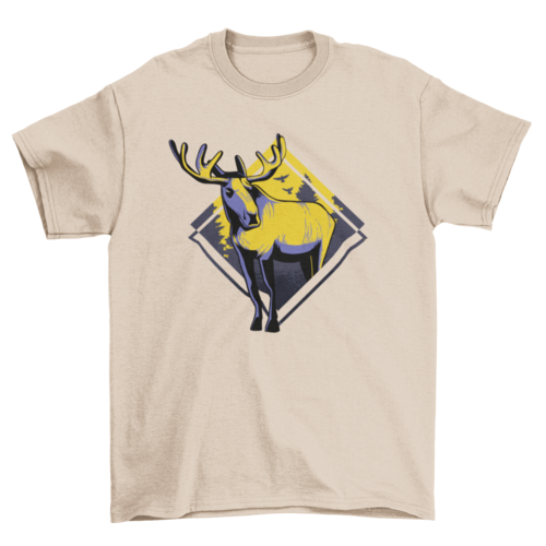 Standing Moose Tshirt