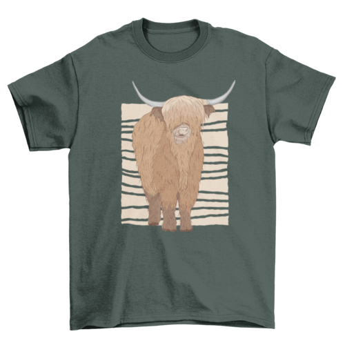 Highland Cow Tshirt