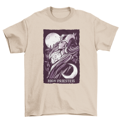 High Priestess Tarot Tshirt