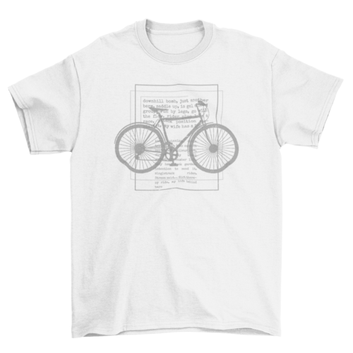 Biker Silhouette Tshirt
