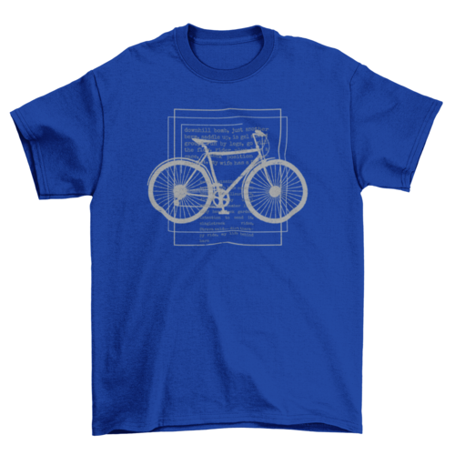 Biker Silhouette Tshirt