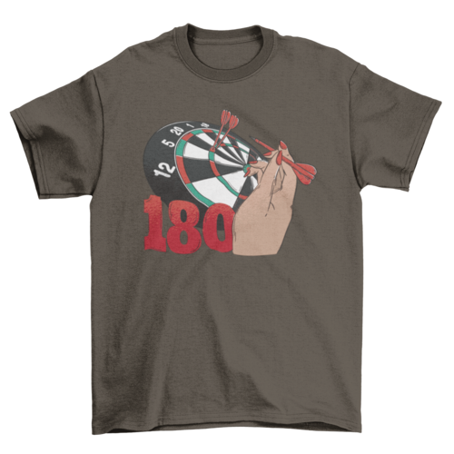Hand Throwing Darts Tshirt