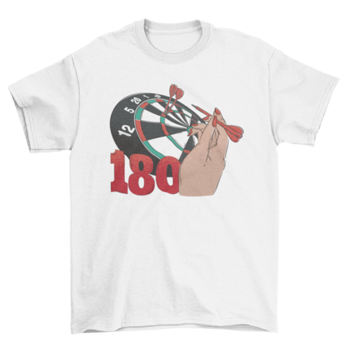 Hand Throwing Darts Tshirt