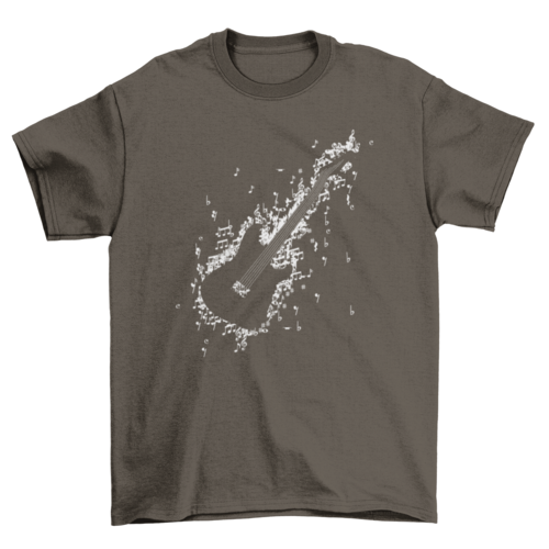 Guitar Instrument Tshirt
