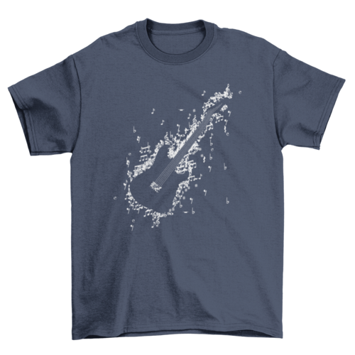 Guitar Instrument Tshirt