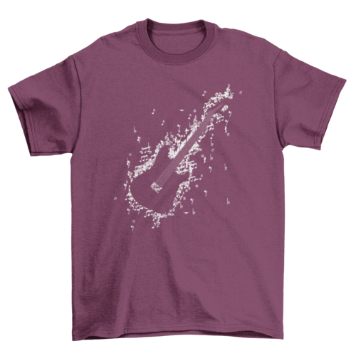 Guitar Instrument Tshirt