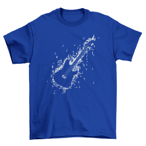 Guitar Instrument Tshirt