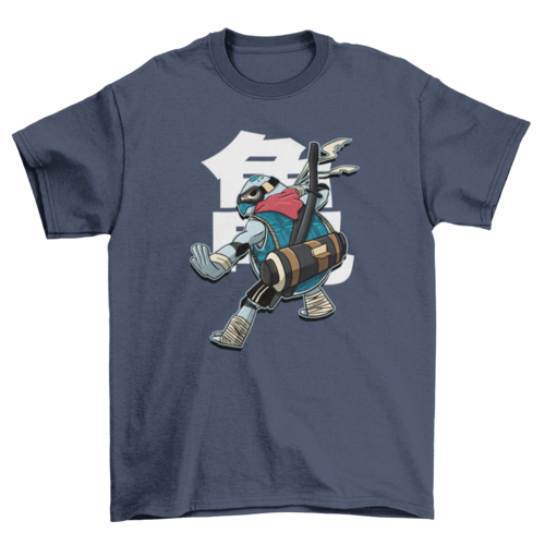 Samurai Warrior Turtle Tshirt