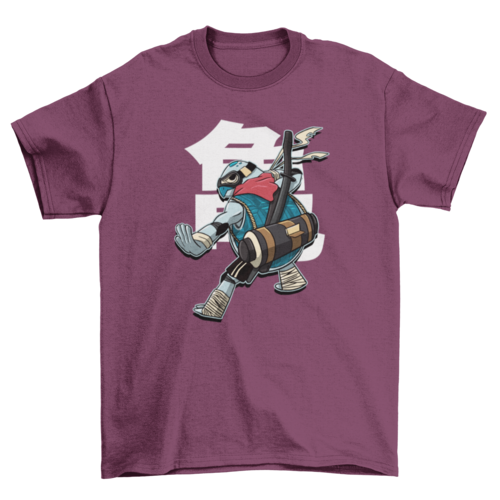 Samurai Warrior Turtle Tshirt