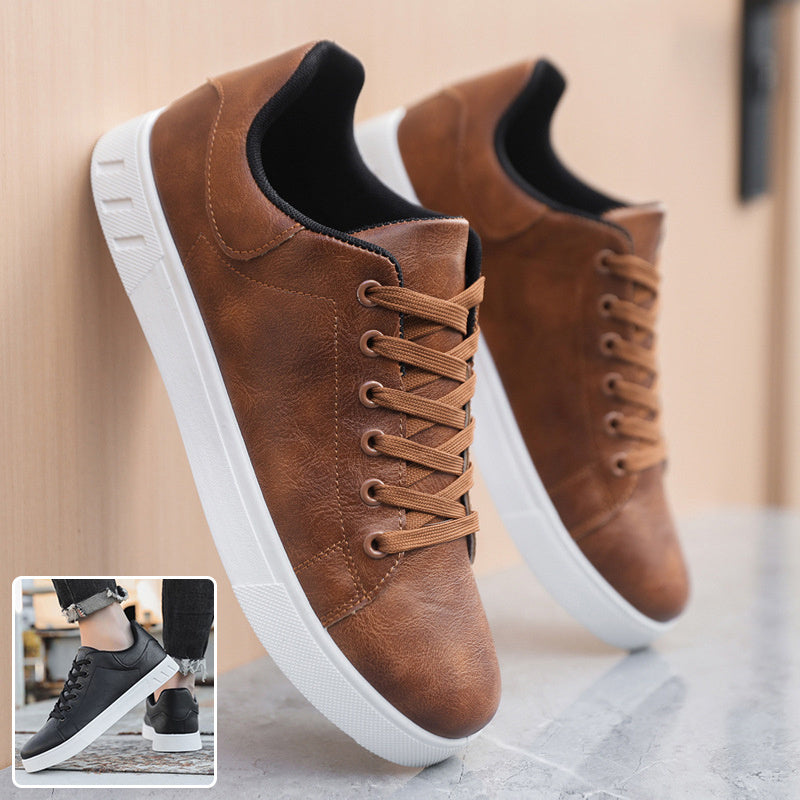 Lace-up Flat Shoes Men's Shoes