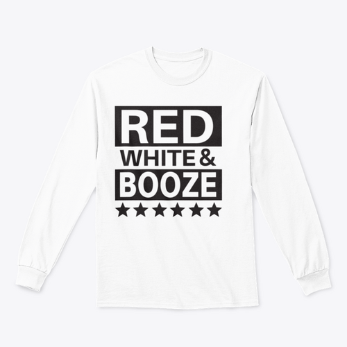 Red White And Booze Sweatshirt