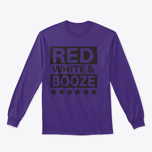 Red White And Booze Sweatshirt