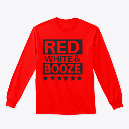 Red White And Booze Sweatshirt