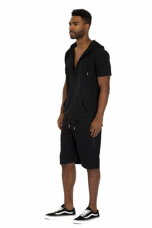 Cage Short Athletic Set - Black