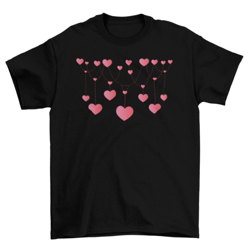 String of Hearts Tshirt