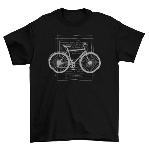 Biker Silhouette Tshirt