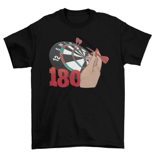 Hand Throwing Darts Tshirt