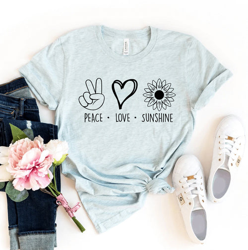 Peace Love Sunshine Tshirt